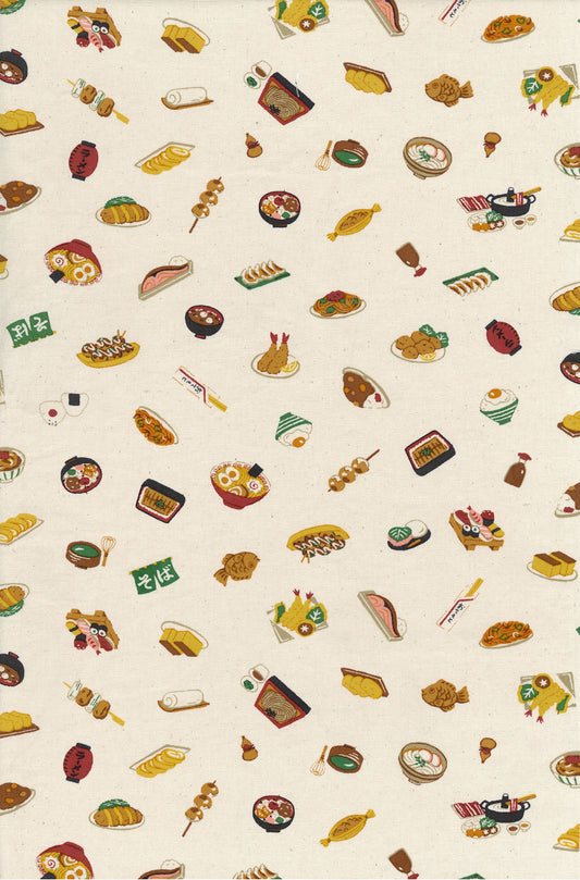 Japanese Foods Cotton Oxford YPA-66000-1