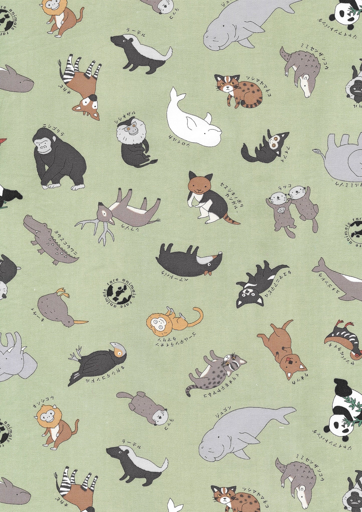 Rare Amimals Cotton Oxford YPA-69000-1