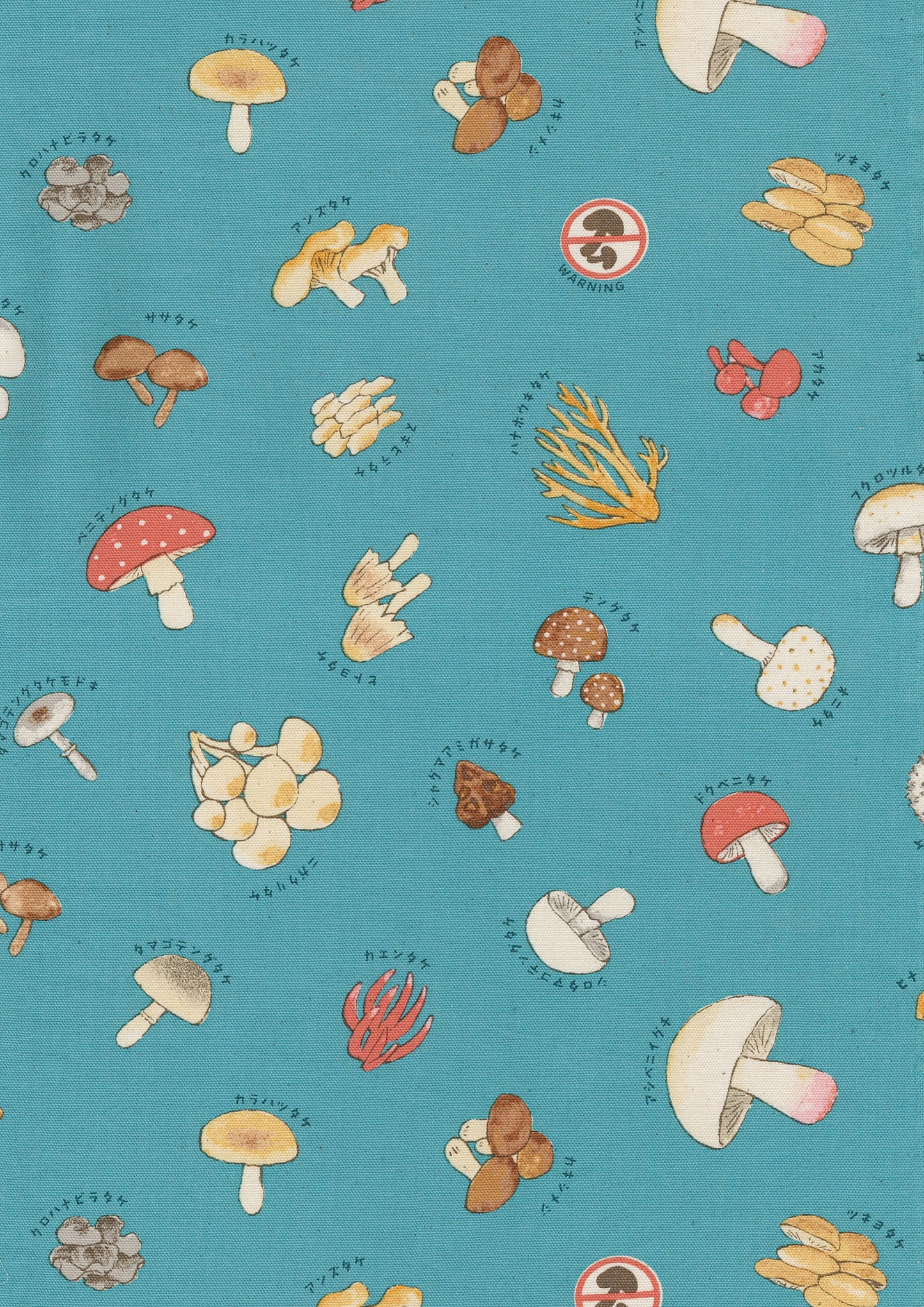 Poisonous Mushroom Cotton Oxford YPA-71000-1