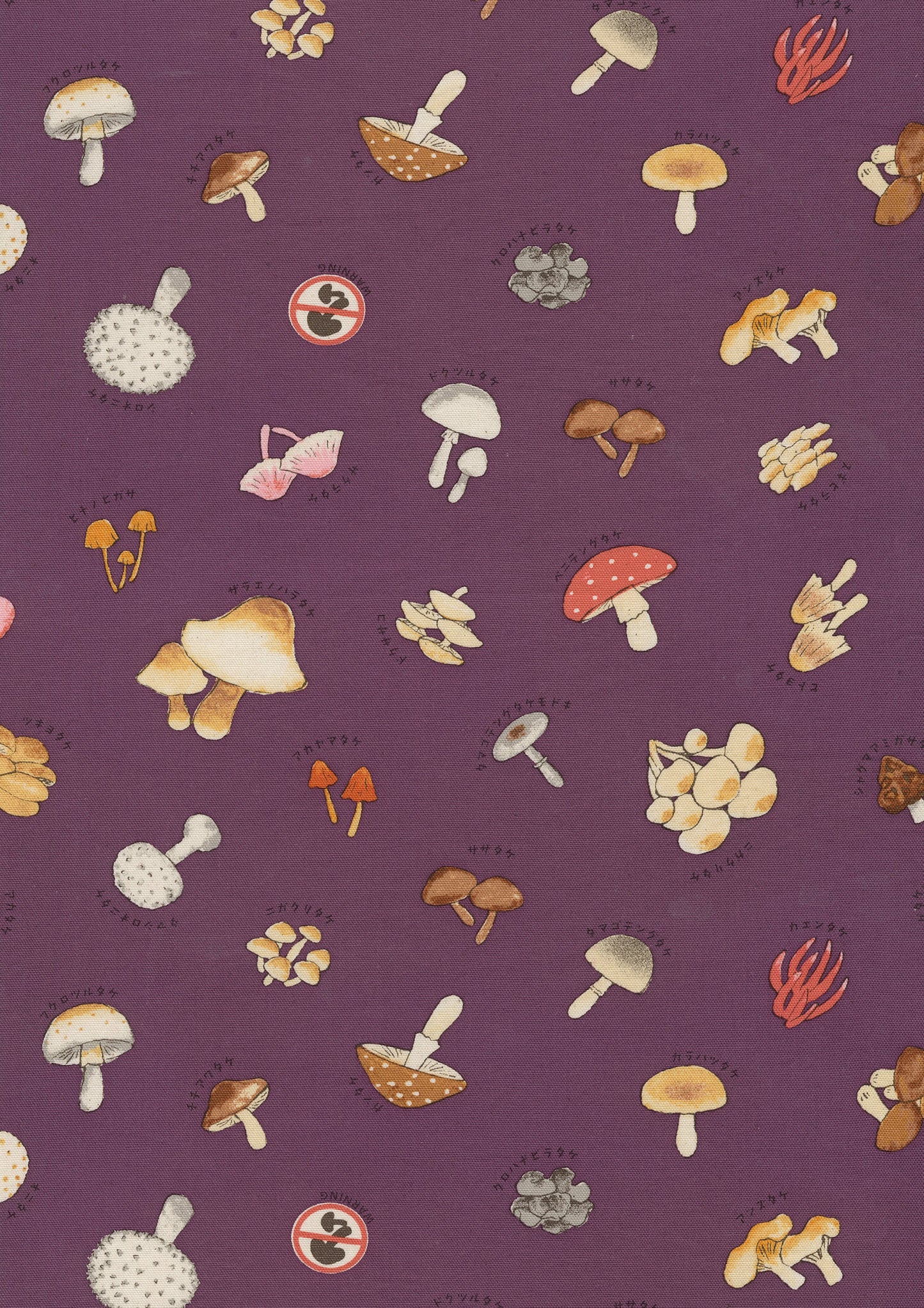 Poisonous Mushroom Cotton Oxford YPA-71000-1