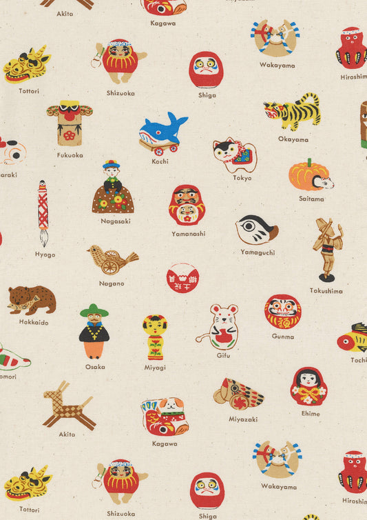 Japanese Local Toys Cotton Oxford YPA-71010-1