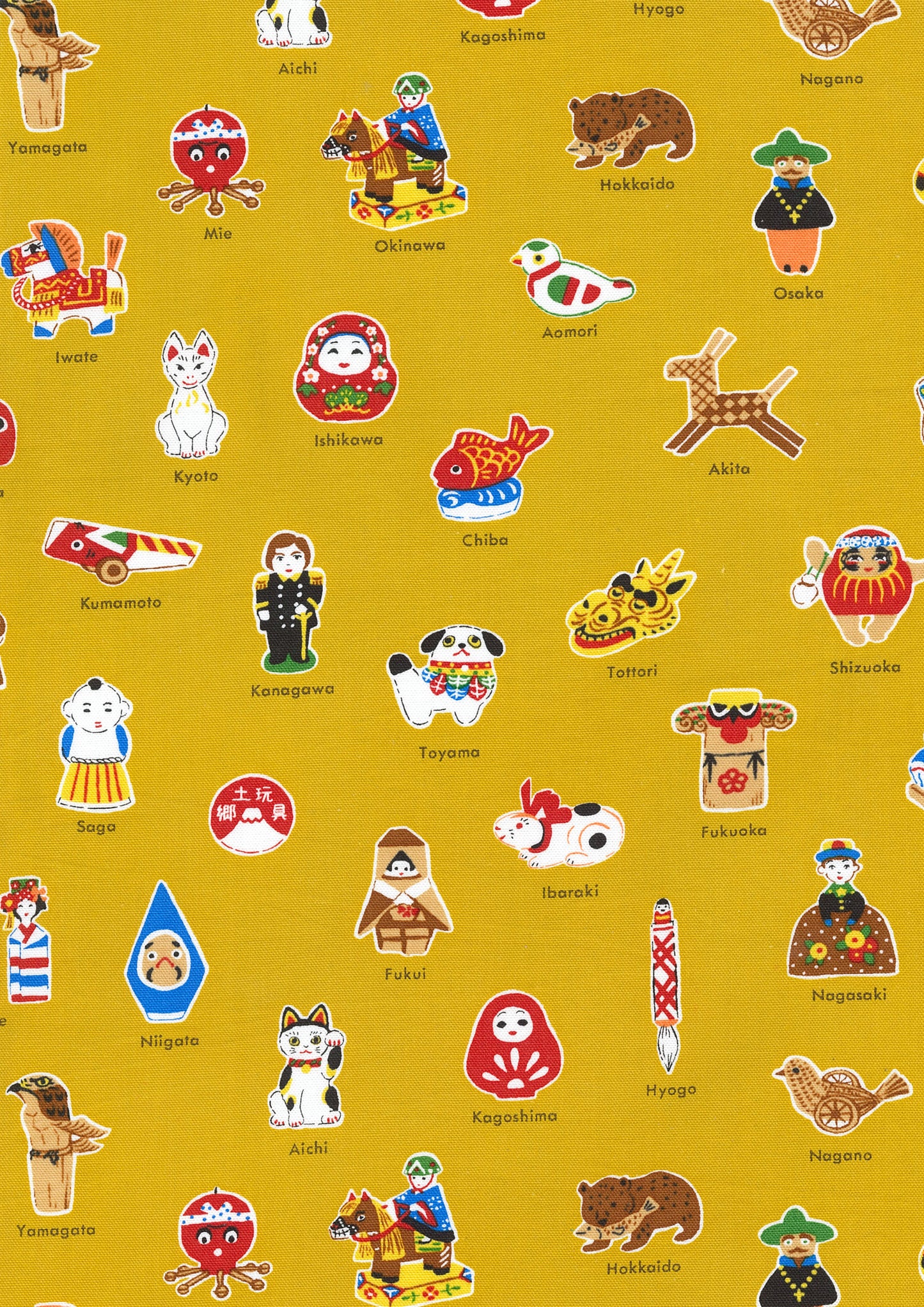 Japanese Local Toys Cotton Oxford YPA-71010-1