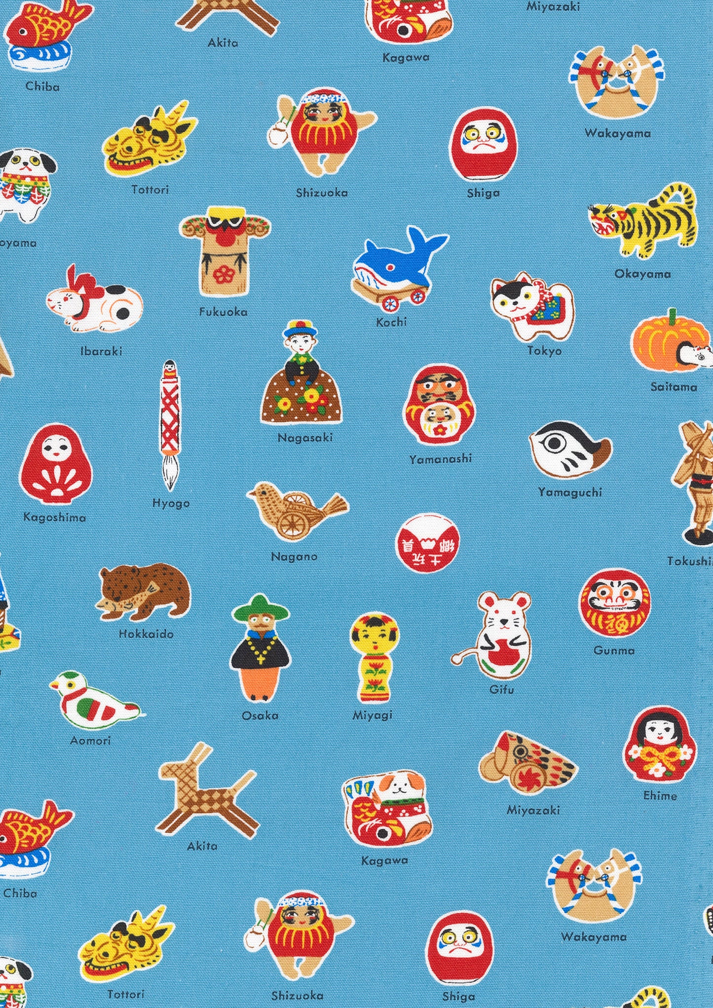 Japanese Local Toys Cotton Oxford YPA-71010-1