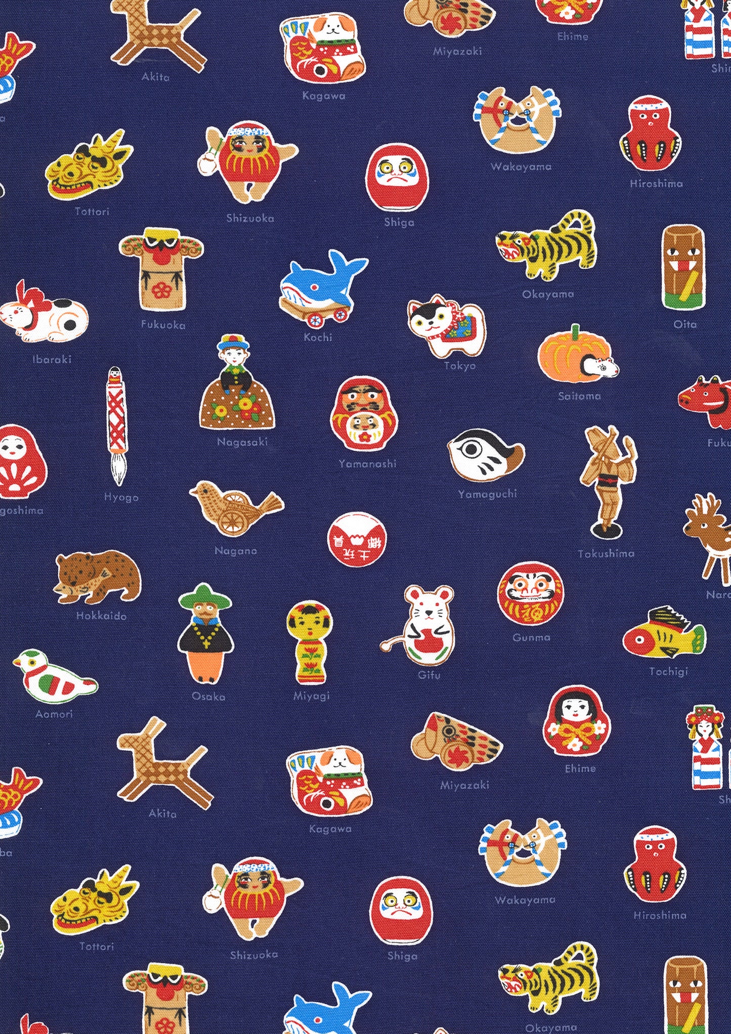 Japanese Local Toys Cotton Oxford YPA-71010-1