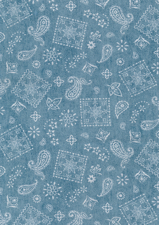 Denim Layers Cotton Oxford YPA-71020-1