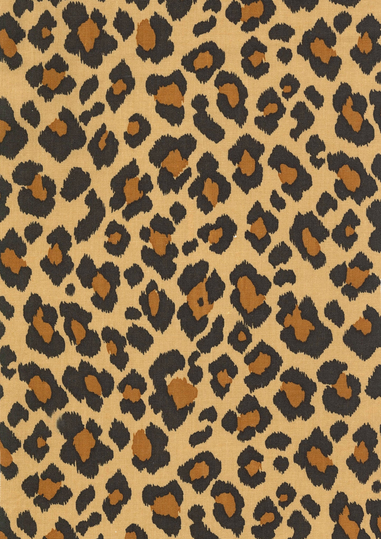 Animal Pattern Leopard Cotton Sheeting YPA-71030-1