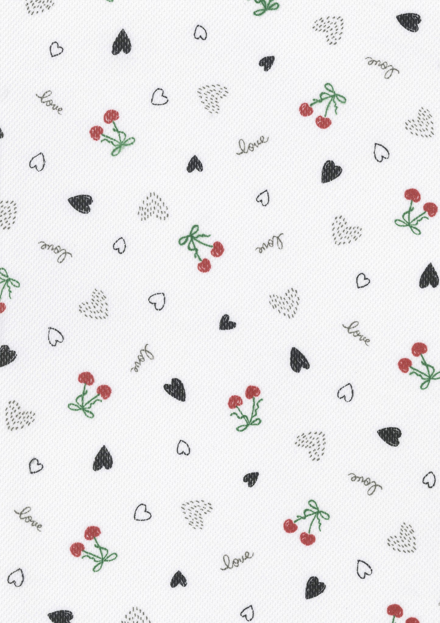 Cherries Quick Dry Polyester YPA-71060-1