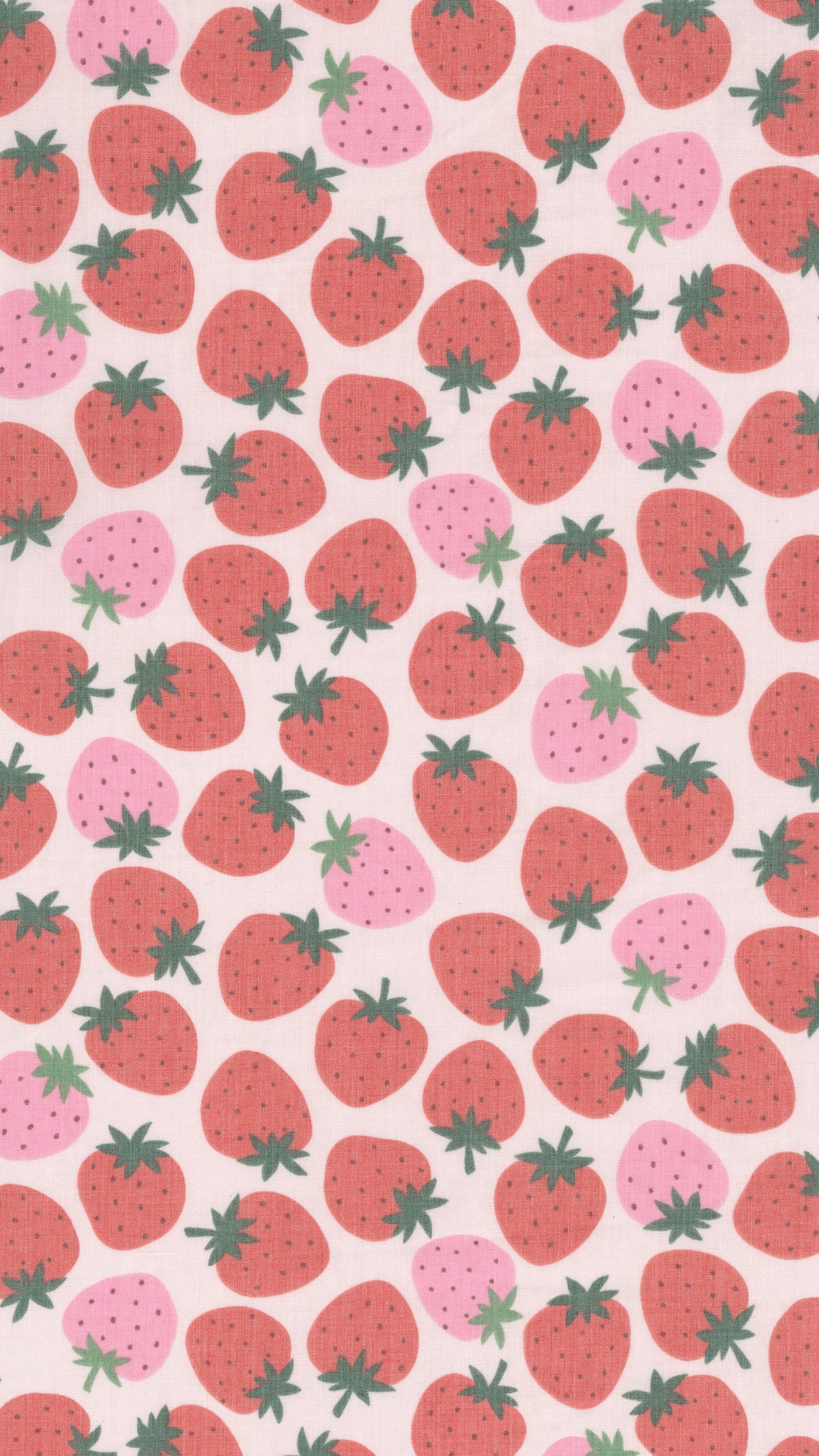 Haze Strawberry Polyester Cotton Fabric YPA-79040-2