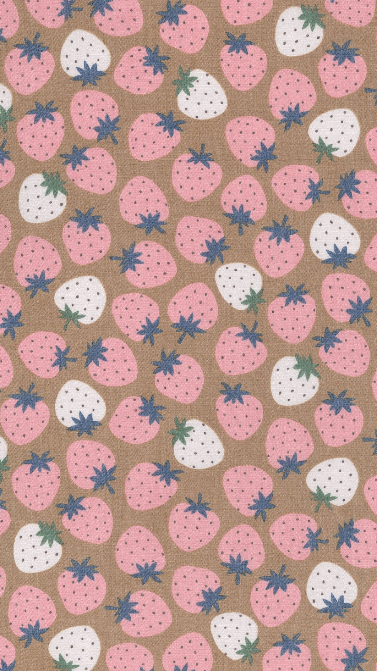 Haze Strawberry Polyester Cotton Fabric YPA-79040-2