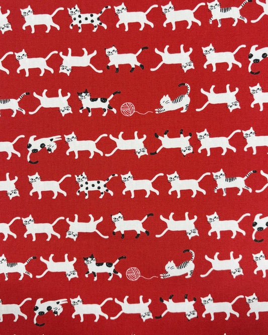 Simply Palette Cats Cotton Oxford YPA-69010-1