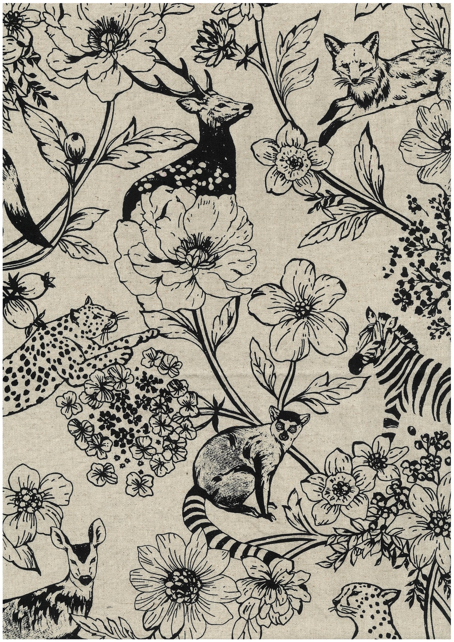 [Preorder Period: 24th March 2026] echino Wonder Cotton Linen Canvas EKX-98170-70