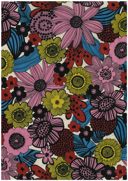 Linnea Black Cotton Sheeting YKA-49070-1