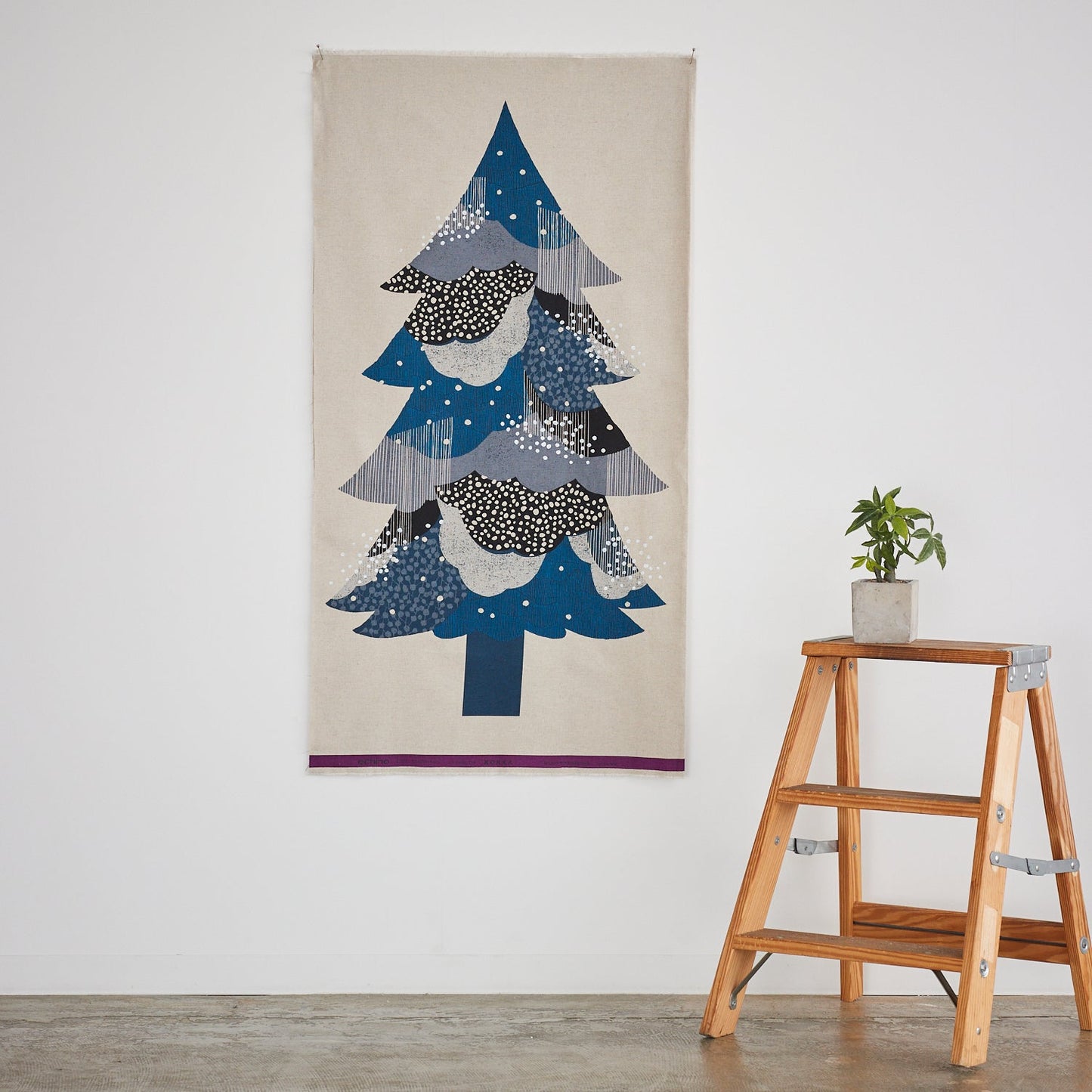 echino Patterns “Christmas Tree” Canvas