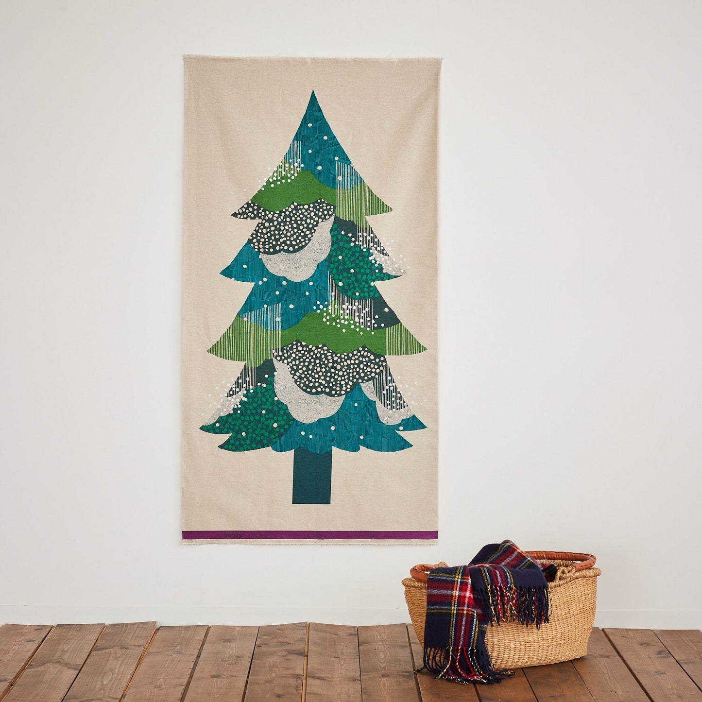 echino Patterns “Christmas Tree” Canvas