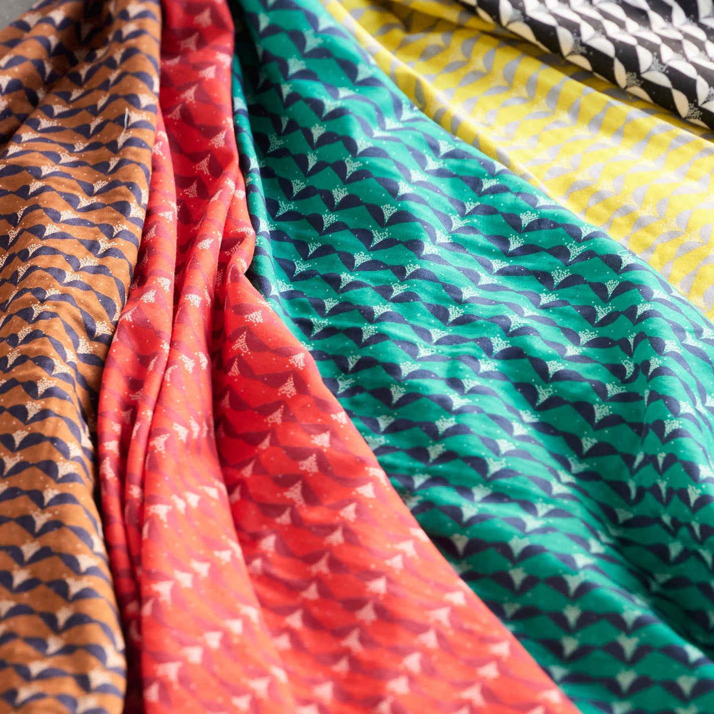 echino Tsubomi Double Gauze EKX97500502 Kokka USA, Inc.