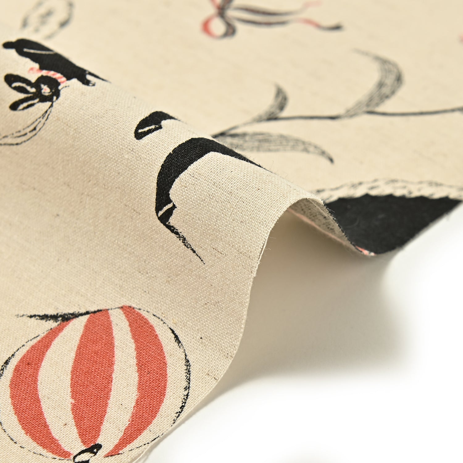 Sanae Sugimoto Circus Night Cotton Linen Sheeting EGXA-9200