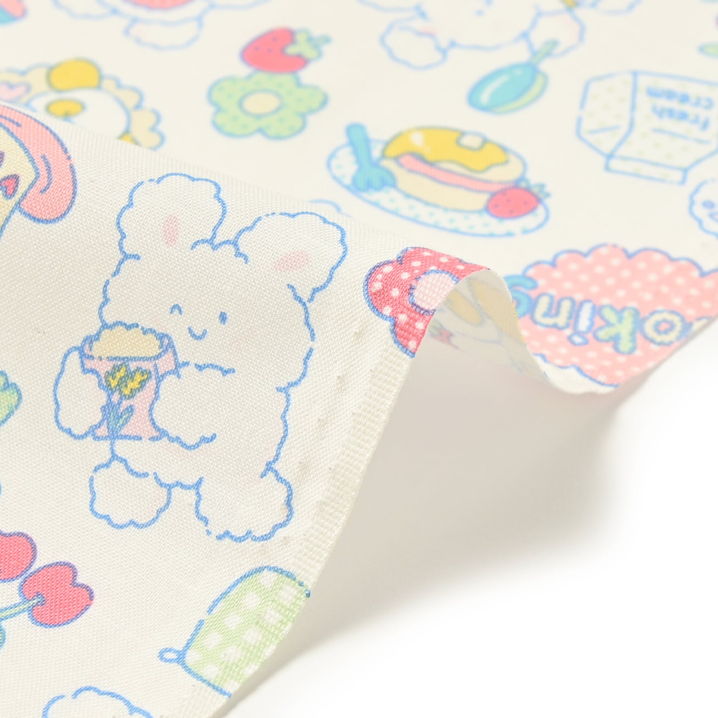 Momo-chan's Favorite Rabbit Pattern Sheeting YGA-59030-2